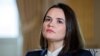 BELARUS- - Belarus opposition leader Sviatlana Tsikhanouskaya meets with Sweden's Foreign Minister Ann Linde in Stockholm